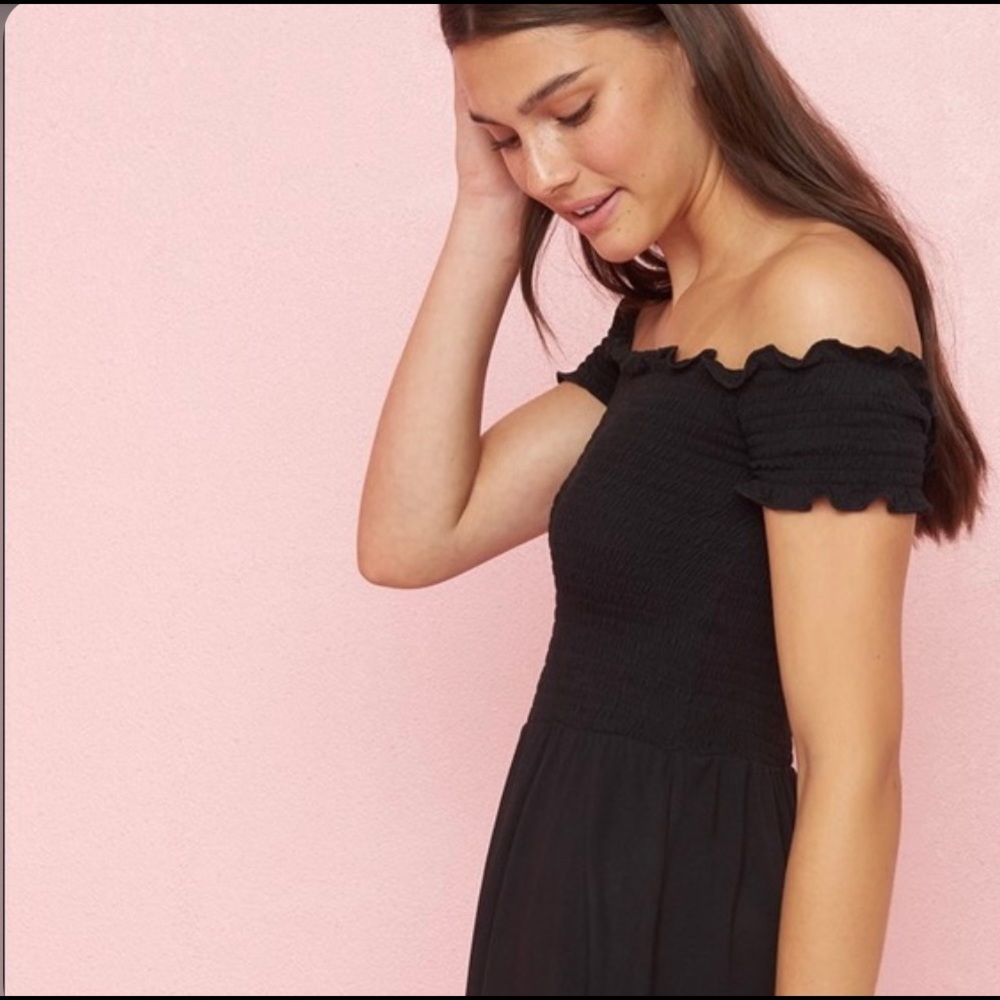 Garage small black romper
